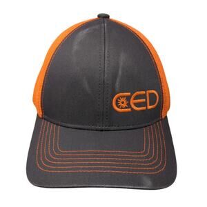 CED Snapback Trucker Hat Multi One Size Adjustable Embroidered Mesh Back BMP